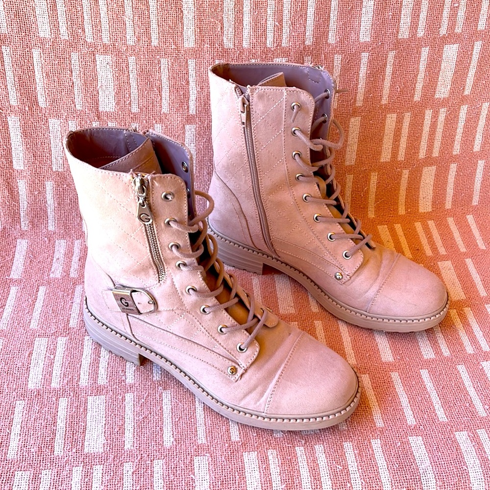 GBG Guess combat boots Size 8 1/2 Super Cute